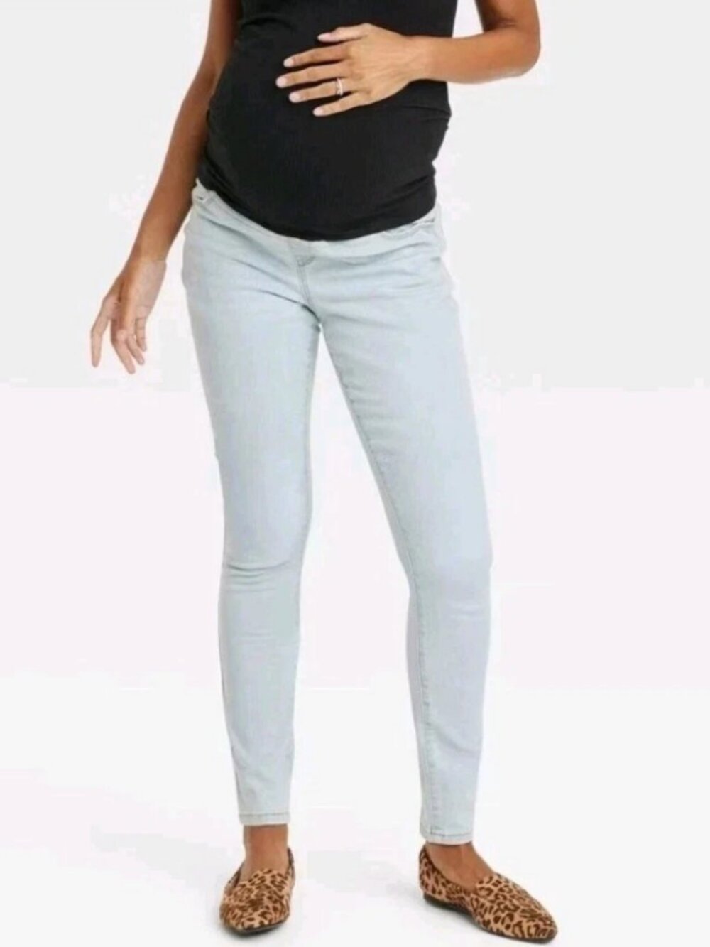Isabel Maternity Skinny Jeans VGUC - Women's Size 4 - Light Wash